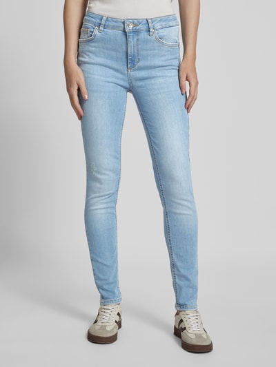 Liu Jo White Jeans im 5-Pocket-Design Modell 'DIVINE' Hellblau 4