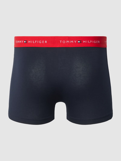 Tommy Hilfiger Trunks mit elastischem Logo-Bund im 3er-Pack Dunkelblau 3