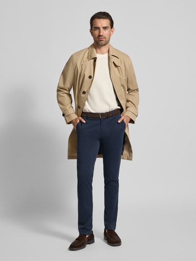 Mmx Chino mit Gesäßtaschen Modell 'Lupus' Marine 1