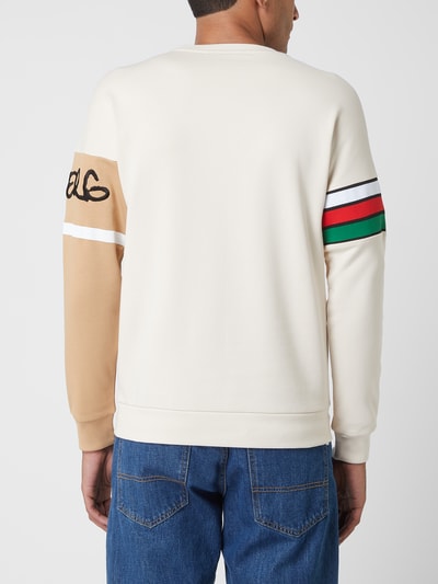 Iceberg Sweatshirt mit Popeye-Print Modell 'Felpa' Offwhite 5