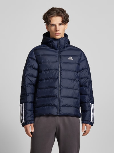 ADIDAS SPORTSWEAR Gewatteerd jack met labelprint, model 'ITAVIC' Marineblauw - 4