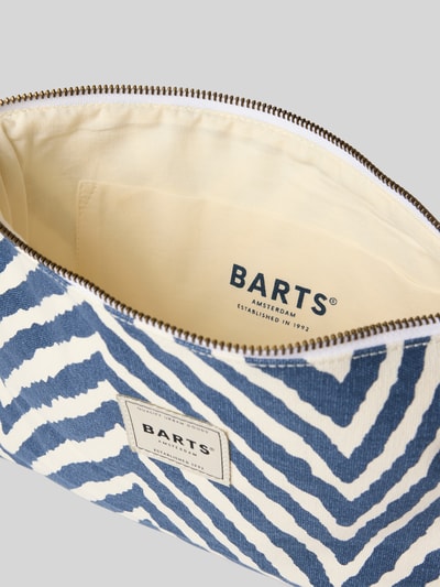 Barts Clutch mit Label-Patch Modell 'JUNO' Blau 5