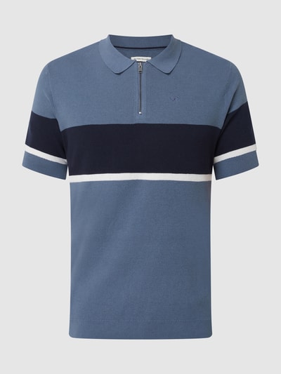 Tom Tailor Poloshirt aus Baumwolle  Blau 2