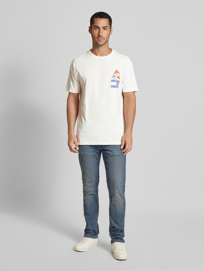 Tommy Jeans T-Shirt mit Statement-Print Offwhite 1