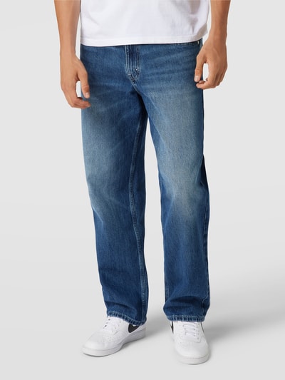 Levi's® Jeansy o luźnym kroju z bawełny Jeansowy niebieski 4