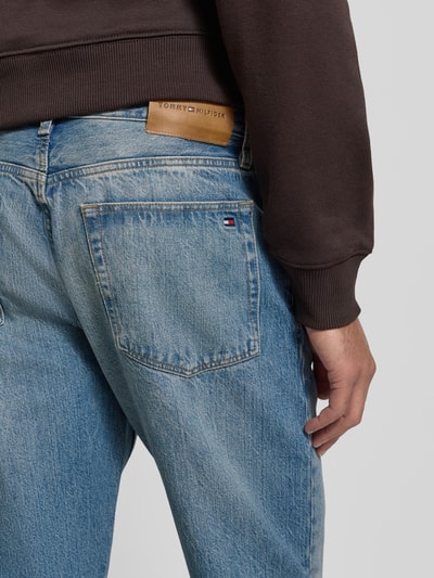 Tommy Hilfiger Straight leg jeans van puur katoen, model 'DOVER' Lichtblauw - 3