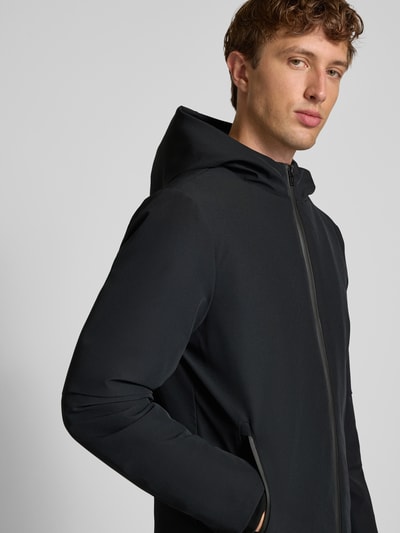 Blend Jack met capuchon en ritszakken, model 'EON' Zwart - 3