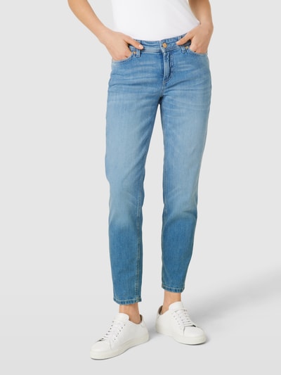 Cambio Regular fit jeans met verkorte pasvorm Blauw - 4