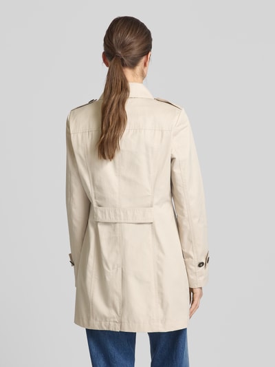 Fuchs Schmitt Trenchcoat mit Leistentaschen Kitt 5