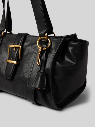 Marc O'Polo Shopper aus echtem Rindsleder Modell 'SHOPPER M' Black 3