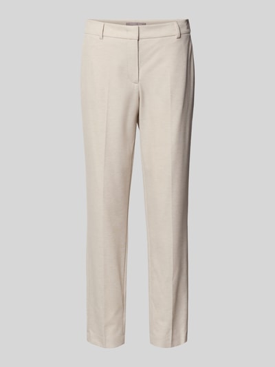 Produktfoto, Hose mit Bügelfalten van Christian Berg Woman Selection in beige, materiaalmix met viscose, regular fit, achterzak, bandwijdte maat 36: 42 cm, binnenbeenlengte maat 36: 72 cm