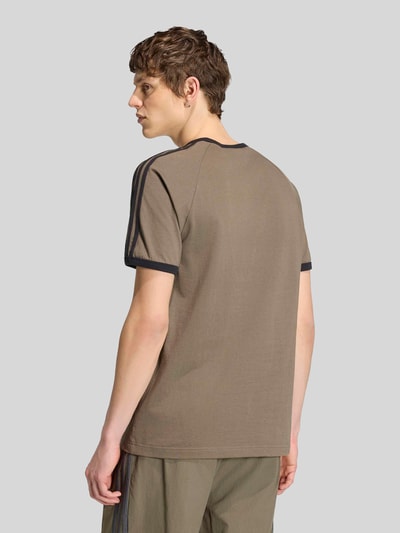 adidas Originals Regular Fit T-Shirt aus reiner Baumwolle Anthrazit 4