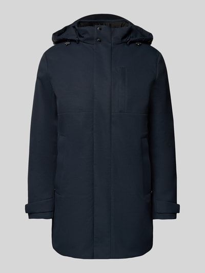 Geox Regular Fit Parka mit Reißverschlusstaschen Modell 'AERANTIS' Marine 2