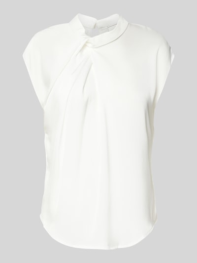 Neo Noir Blousetop met ronde hals, model 'Fleur' Offwhite - 2