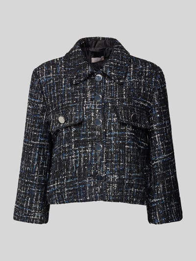 Liu Jo White Korte blazer met 1/2-mouwen Blauw - 2