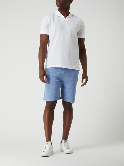 JOOP! Jeans Sweatshorts van katoen, model 'Silbo' Jeansblauw - 1