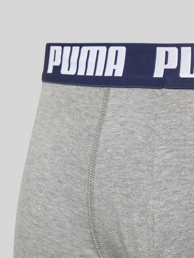 Puma Trunks mit Label-Detail im 2er-Pack Dunkelblau 2