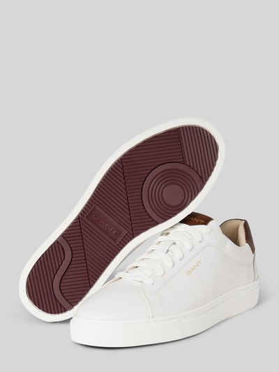 Gant Sneaker aus Leder Weiss 4