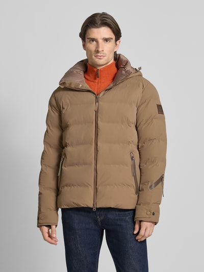 FIRE + ICE Puffer Jacket mit Kapuze Modell 'LUKA' Beige 4