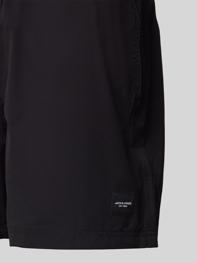 Jack & Jones Zwembroek met elastische band, model 'STMAUI' Zwart - 2