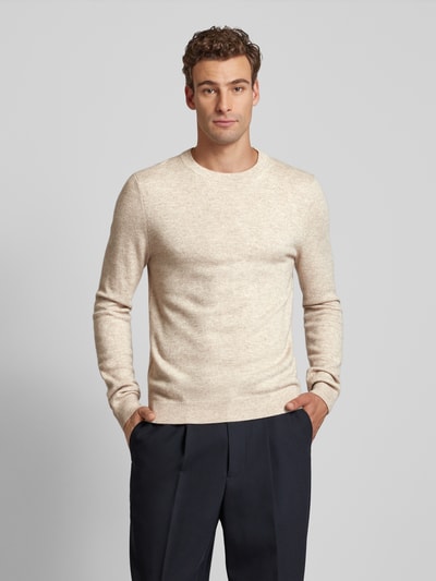 MCNEAL Gebreide pullover met ronde hals Kit gemêleerd - 4