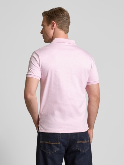 Polo Ralph Lauren Poloshirt mit Label-Stitching Pink 5