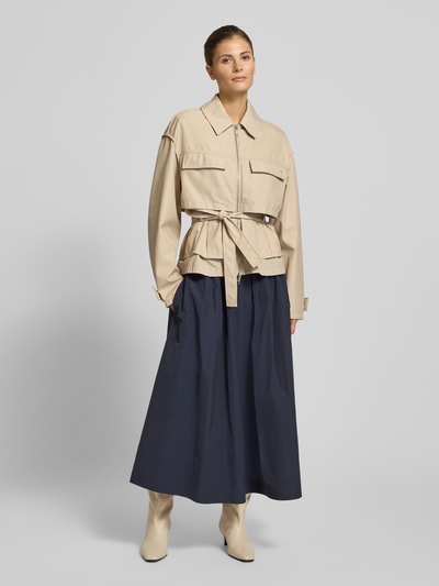 BOSS Regular fit parka met borstklepzakken model 'PAGLIERO' Beige - 1