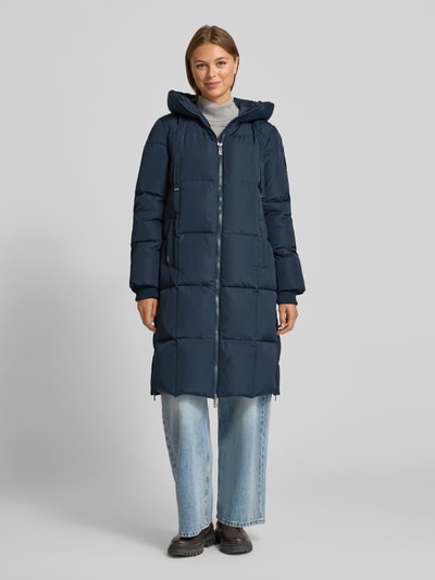MOS MOSH Daunenmantel mit Kapuze Modell 'Nova' Marine 4