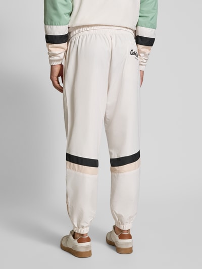 CARLO COLUCCI Spodnie dresowe z elastycznym ściągaczem Złamany biały 5