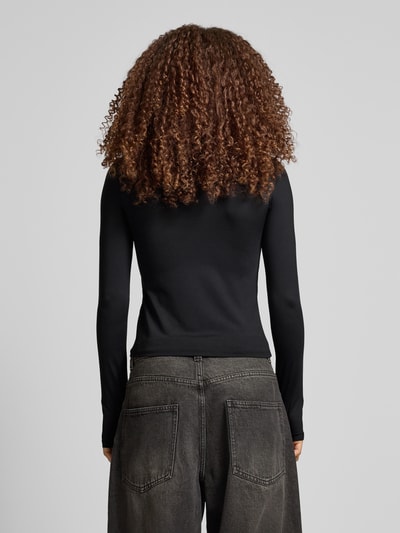 Gina Tricot Longsleeve mit Cut Out Black 5