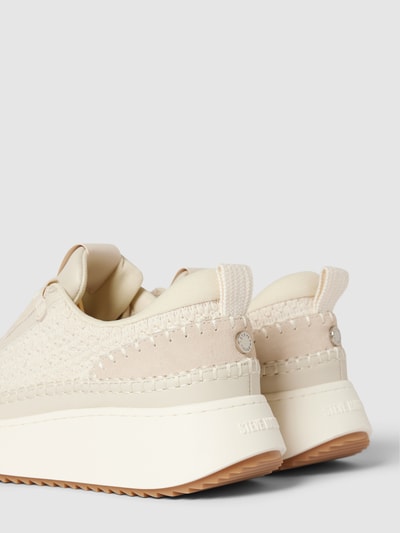 Steve Madden Sneakersy z imitacji dzianiny model ‘DOUBLETAKE’ Piaskowy 2