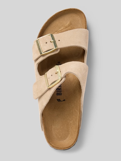Birkenstock Sandalen mit Dornschließe Modell 'Arizona' Beige 3