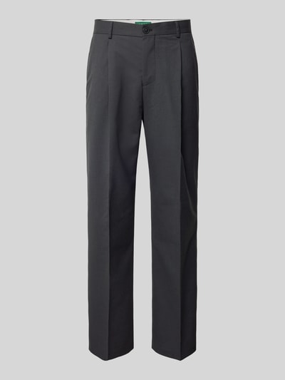 ANNARR Regular Fit Anzughose aus Lanawolle Modell 'KIRKLAND' Black 2