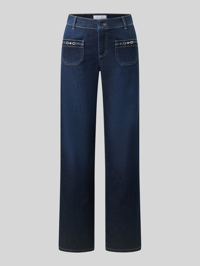 ANGELS Bootcut jeans van katoenmix model 'Liz Glory' Donkerblauw - 2