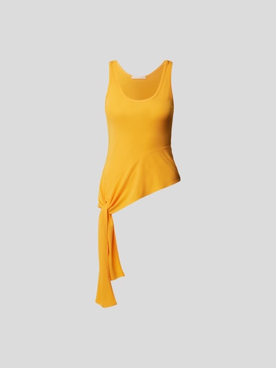 Helmut Lang Tanktop mit breiten Trägern Apricot 2