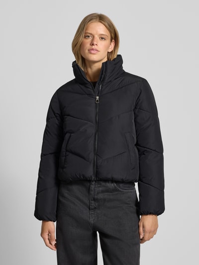 Only Regular Fit Steppjacke mit Stehkragen Modell 'MAGGI LIFE' Black 4