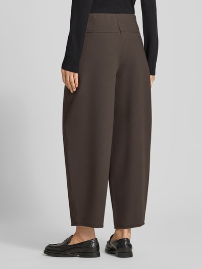 someday. barrel fit stoffen broek model 'Curilo' Taupe gemêleerd - 5