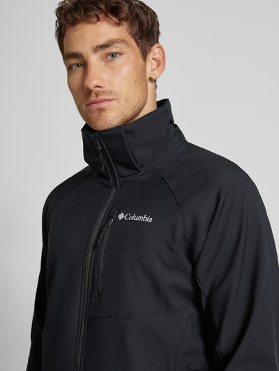 COLUMBIA Softshell-jack met labelprint, model 'CASCADE RIDGE' Zwart - 3