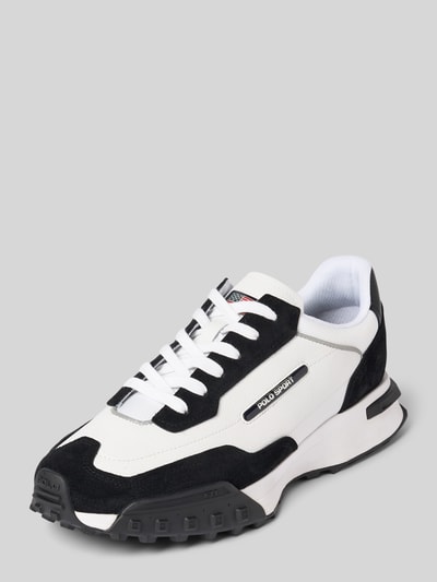 Polo Sport Sneaker aus Leder-Textil-Mix Modell 'PS 275' Black 1