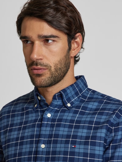 Tommy Hilfiger Regular Fit Freizeithemd mit Button-Down-Kragen Rauchblau 3