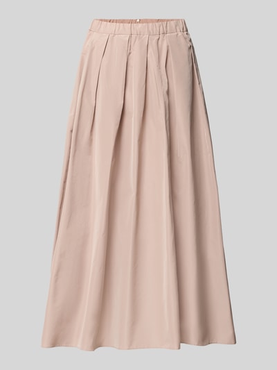 Weekend Max Mara Midi-rok Met katoen Model 'CURVATO' Oudroze - 2