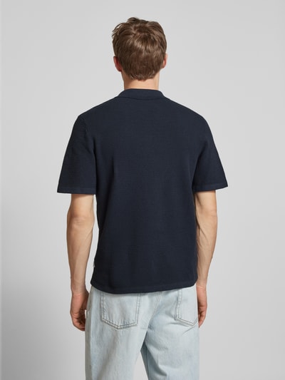 Jack & Jones Regular Fit Poloshirt aus Baumwoll-Mix Modell 'GEORGE' Marine 5