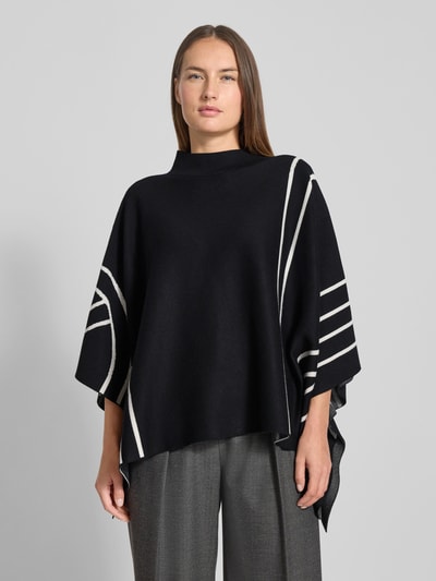 s.Oliver BLACK LABEL Loose Fit Strickpullover aus Viskose-Mix Black 4