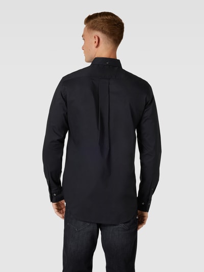 Gant Regular fit vrijetijdsoverhemd met borstzak, model 'POPLIN' Zwart - 5