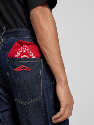 Dsquared2 Straight Fit Jeans mit 5-Pocket-Design Dunkelblau 3