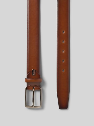 Lloyd Men's Belts Pasek skórzany ze sprzączką  Koniakowy 3