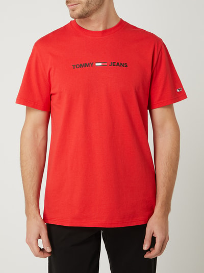 red tommy jeans t shirt