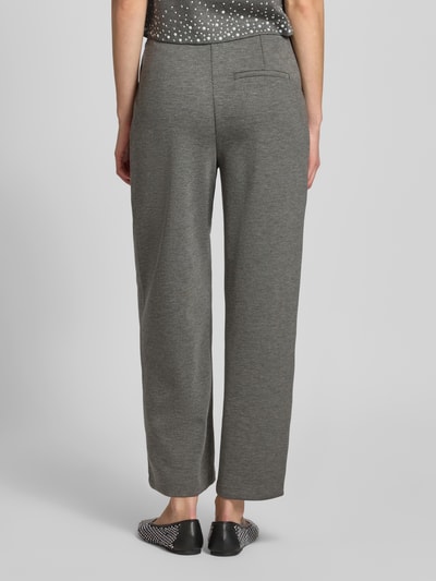 Rich & Royal Spodnie dresowe z mieszanki wiskozy ze szwami podłużnymi Ciemnoszary 5