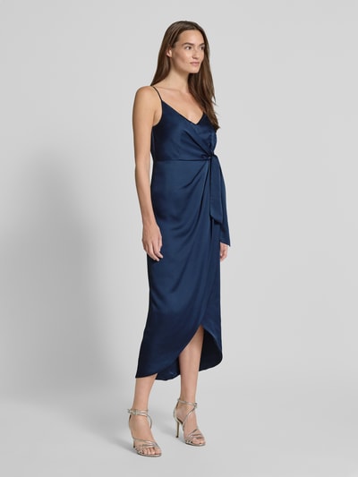 Jake*s Cocktail Cocktailkleid mit Knoten-Detail Marine 1