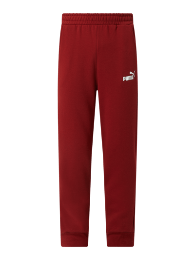 PUMA PERFORMANCE Regular Fit Sweathose mit Logo Dunkelrot 2